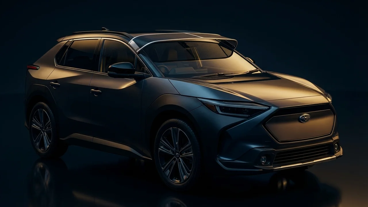 Subaru Solterra Car Windscreen Sunvisor - 1