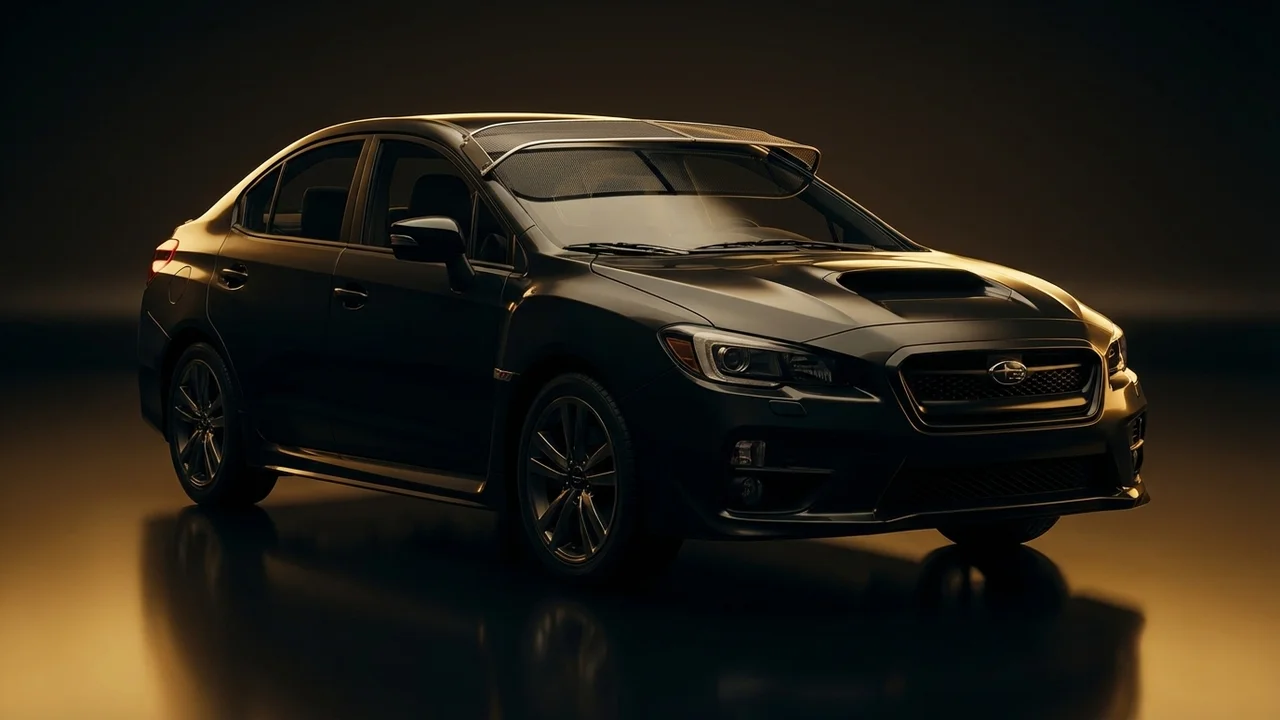 Subaru Star Car Windscreen Sunvisor - 1