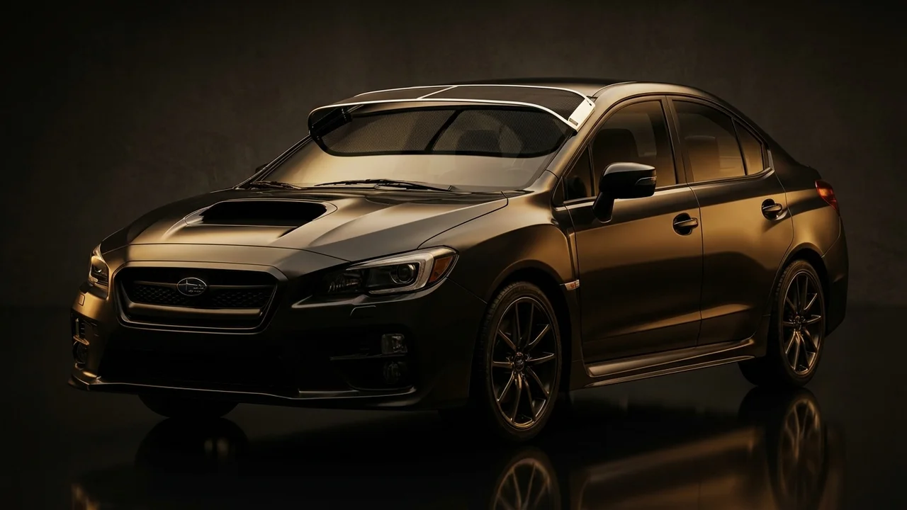 Subaru WRX Car Windscreen Sunvisor - 1