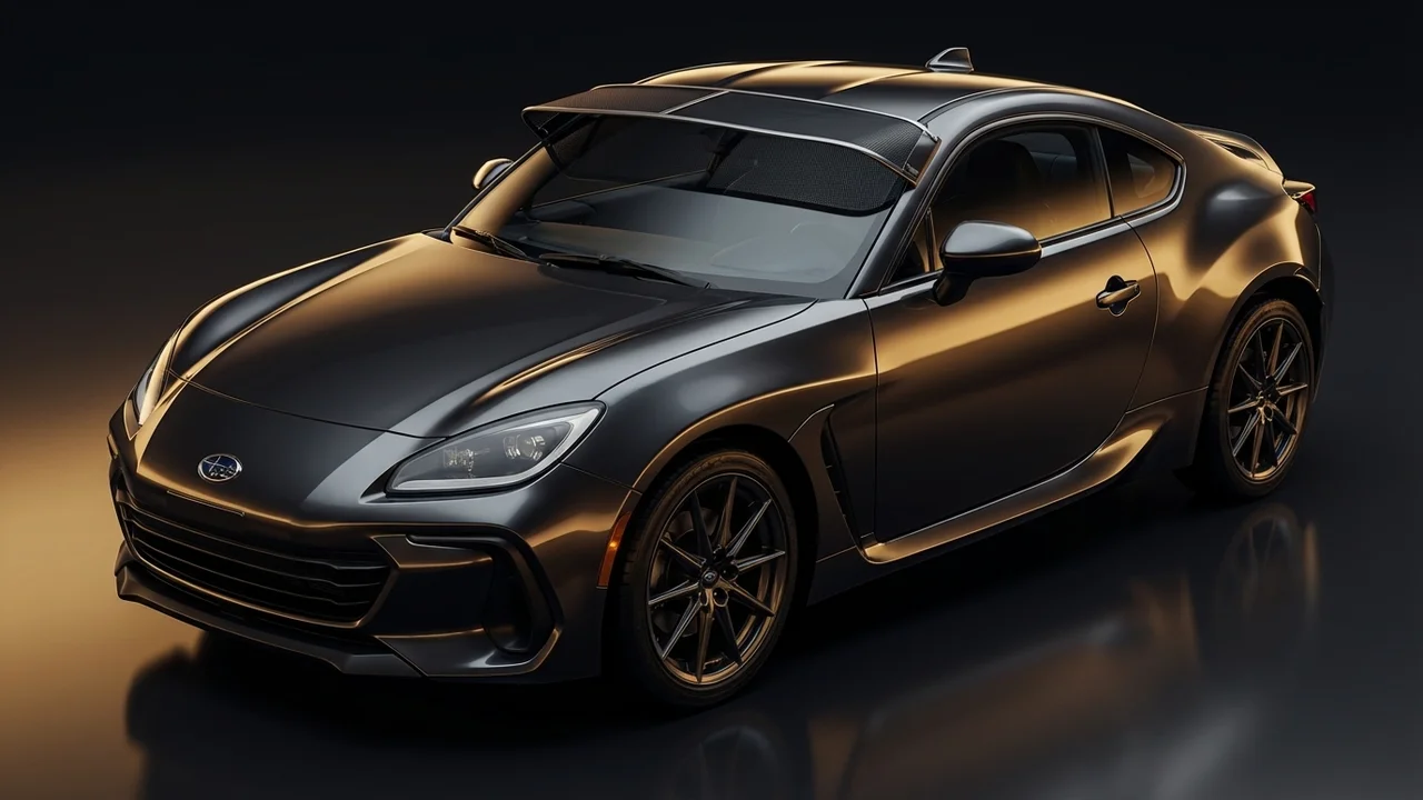 Subaru XT Car Windscreen Sunvisor - 1