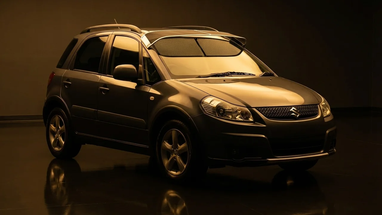 Suzuki SX4 Car Windscreen Sunvisor - 1