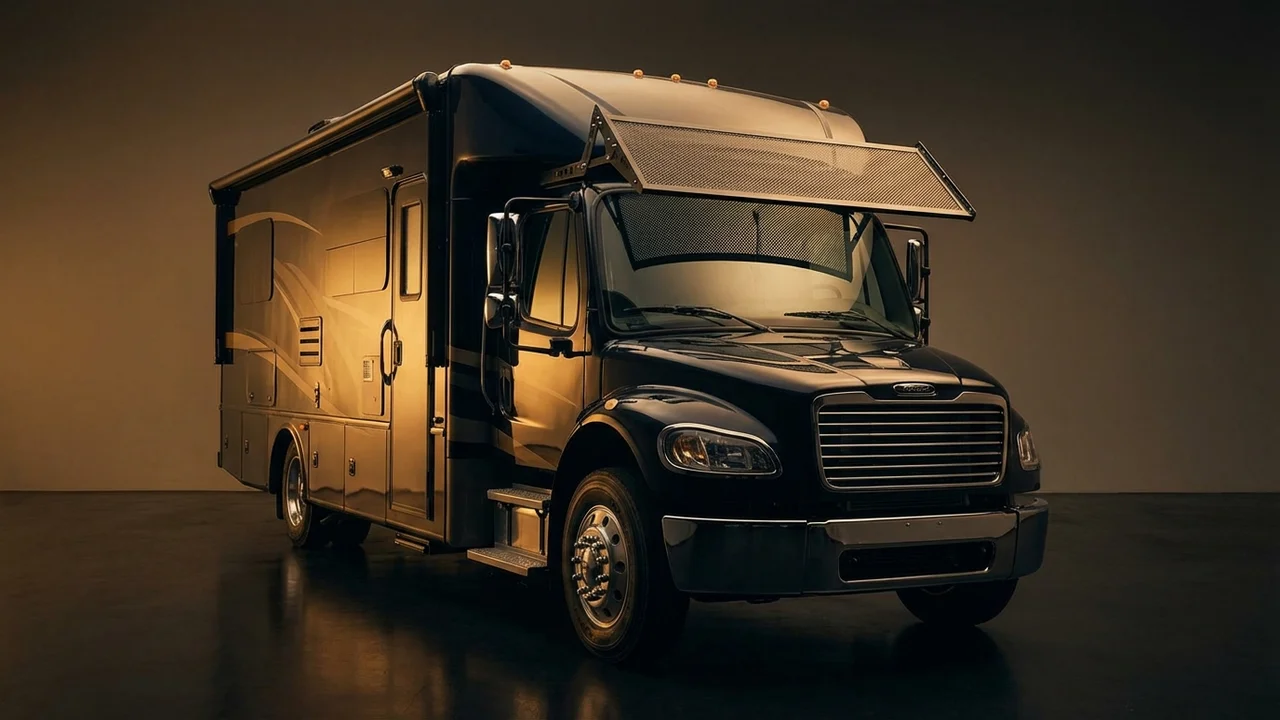 Thor Motor Coach Four Winds Super C Car Windscreen Sunvisor - 1