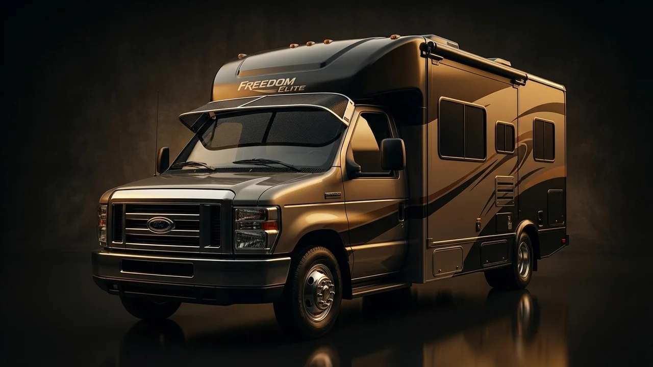 Thor Motor Coach Freedom Elite Car Windscreen Sunvisor - 1