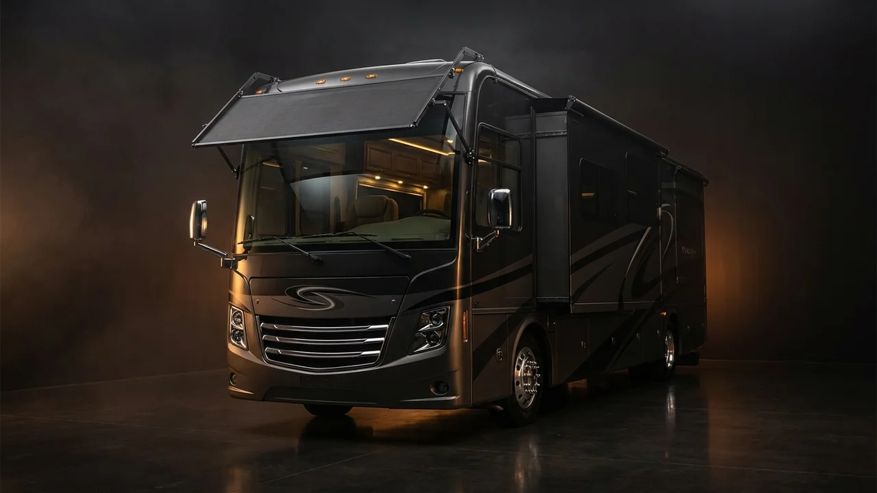 Thor Motor Coach Venetian Car Windscreen Sunvisor - 1