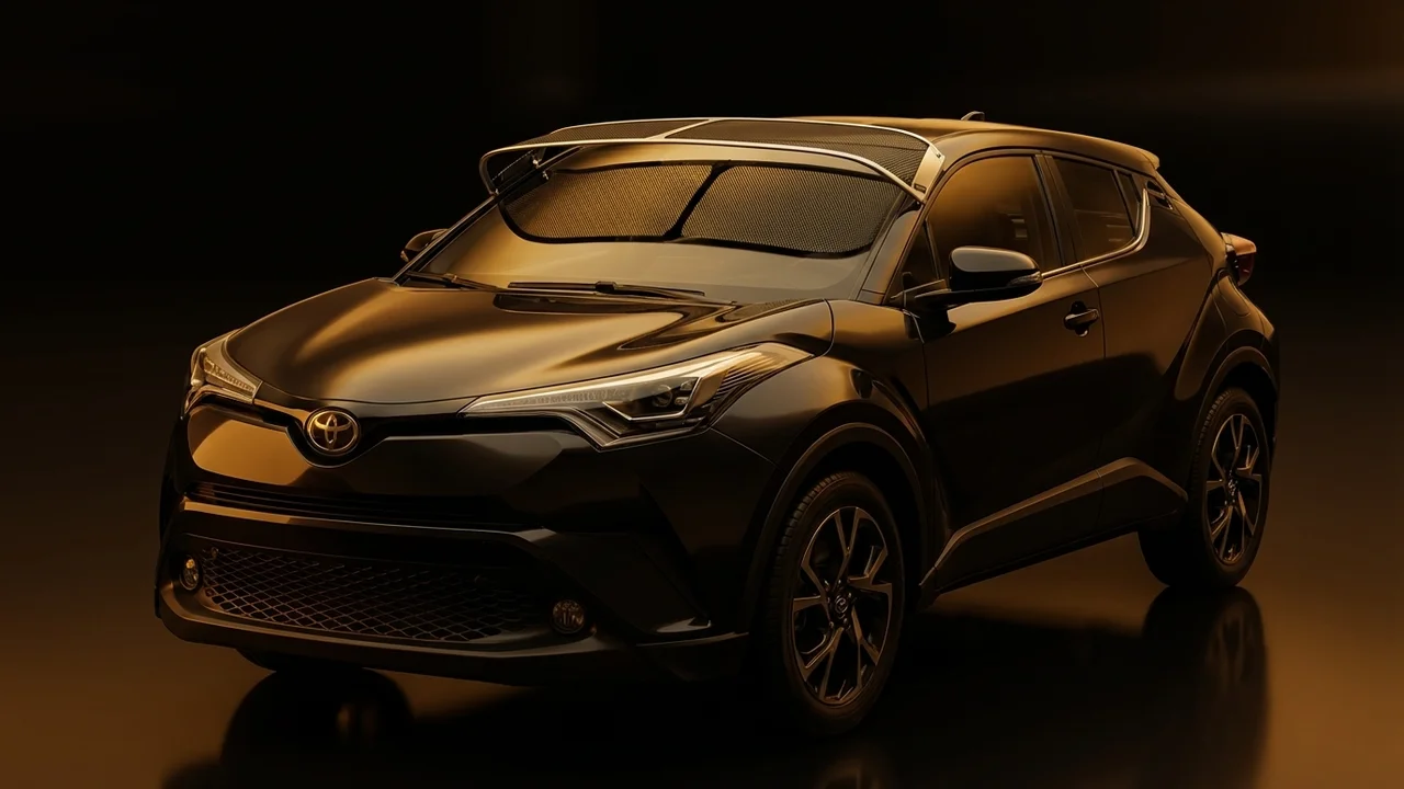 Toyota C-HR Car Windscreen Sunvisor - 1