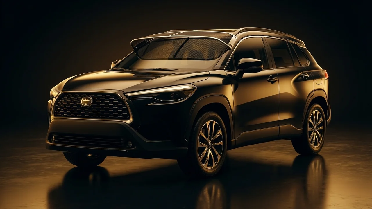 Toyota Corolla Cross Car Windscreen Sunvisor - 1