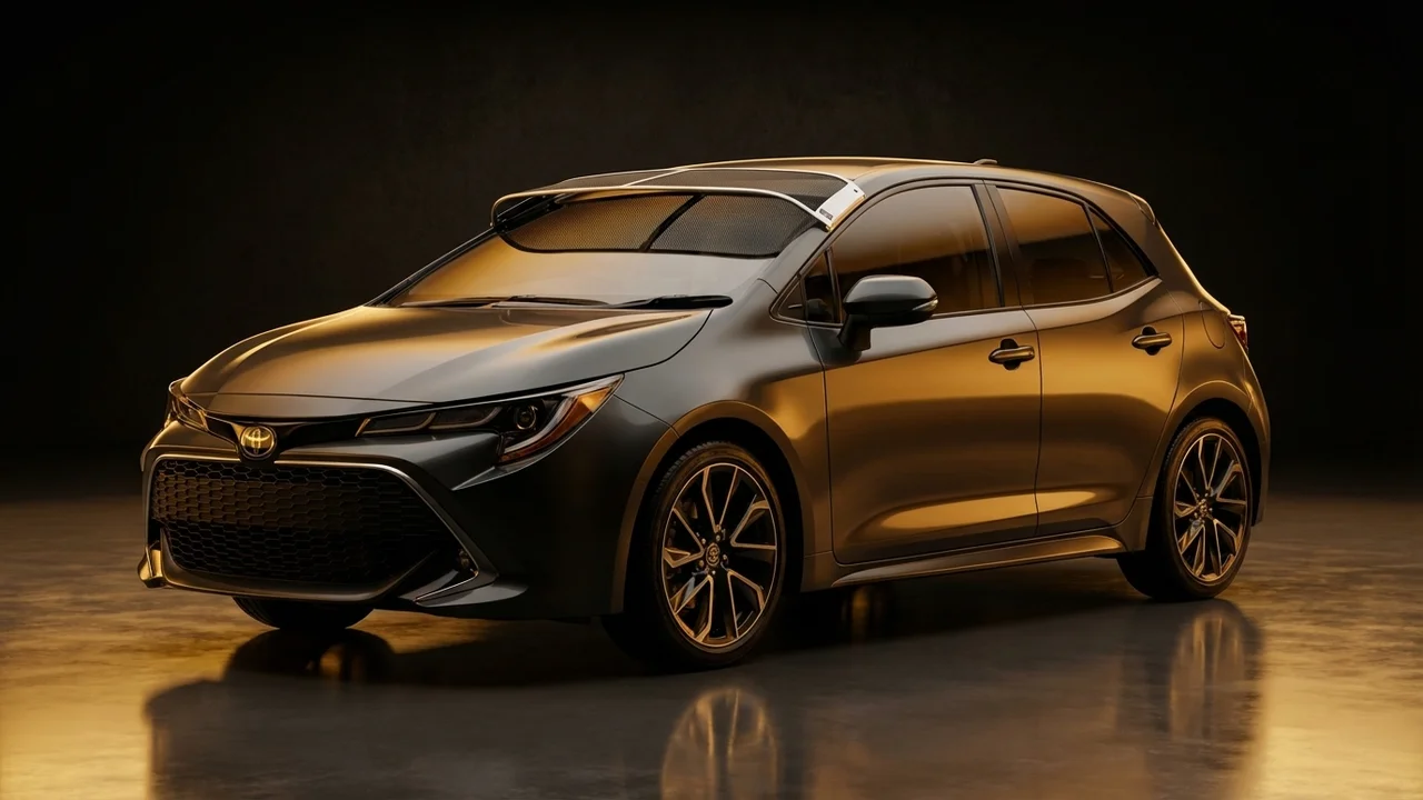 Toyota Corolla Car Windscreen Sunvisor - 1