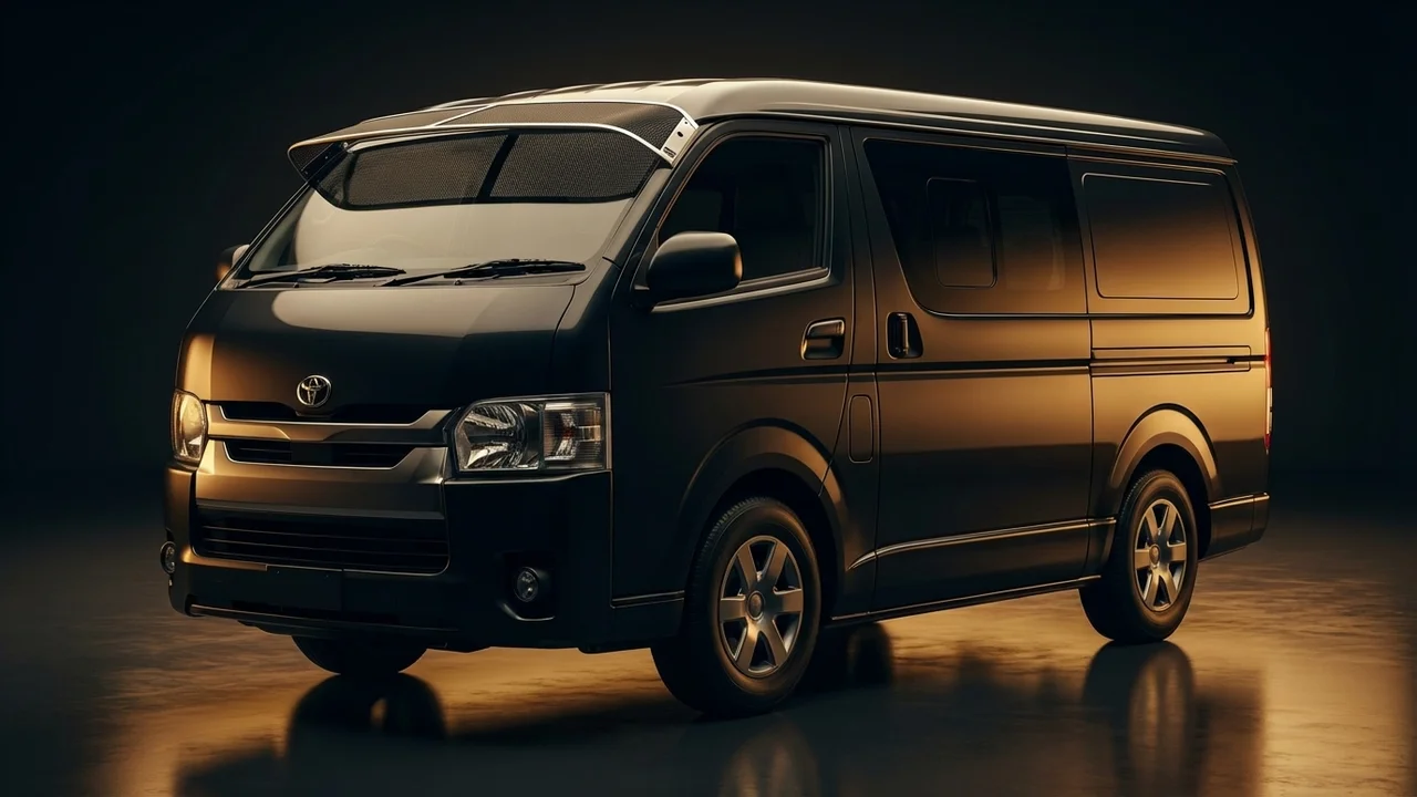 Toyota Hiace Car Windscreen Sunvisor - 1