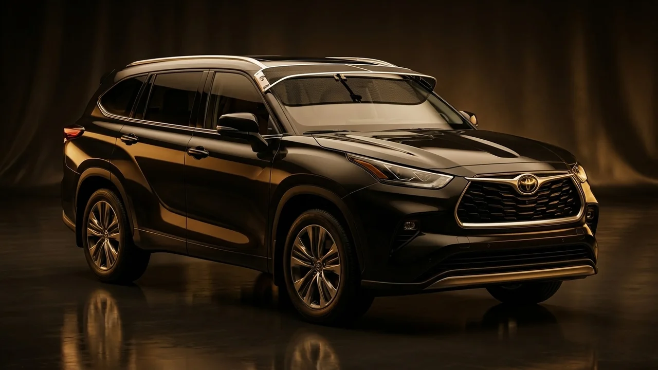 Toyota Highlander Car Windscreen Sunvisor - 1