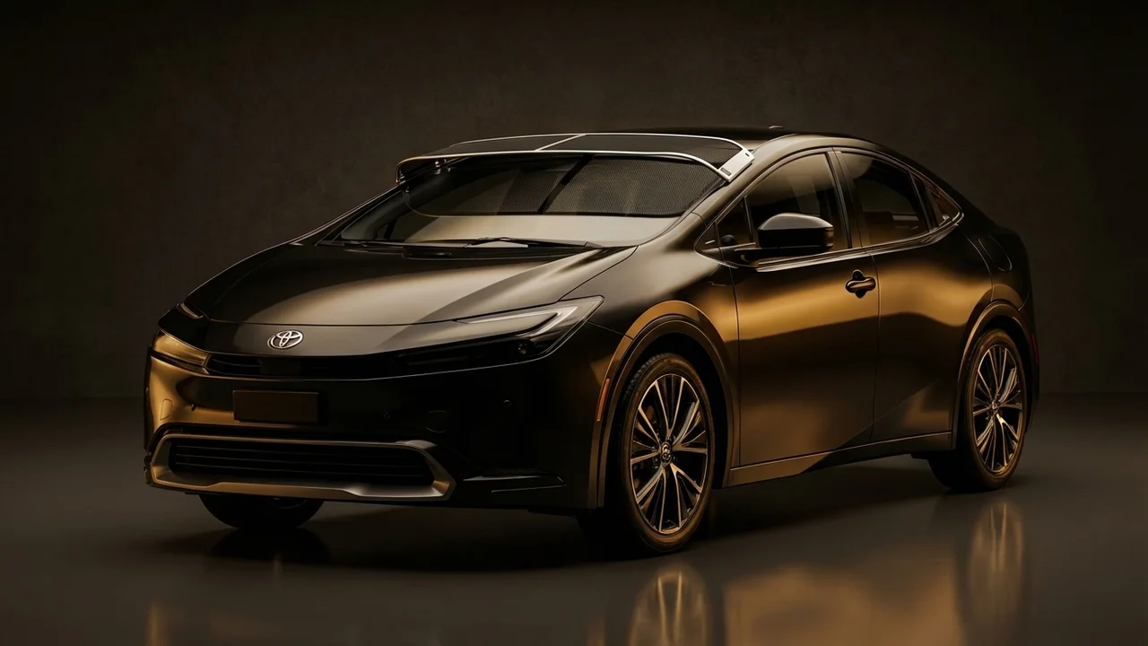 Toyota Prius AWD-e Car Windscreen Sunvisor - 1