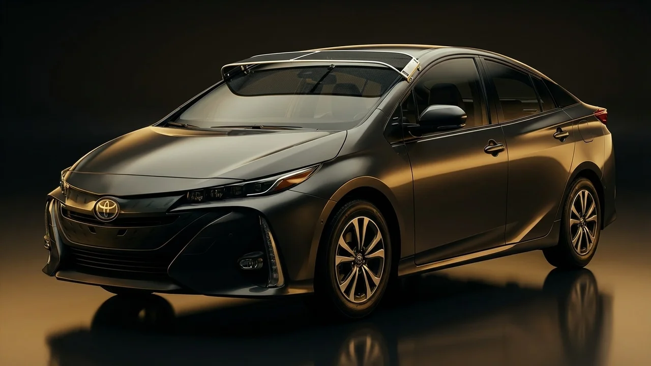 Toyota Prius Prime Car Windscreen Sunvisor - 1