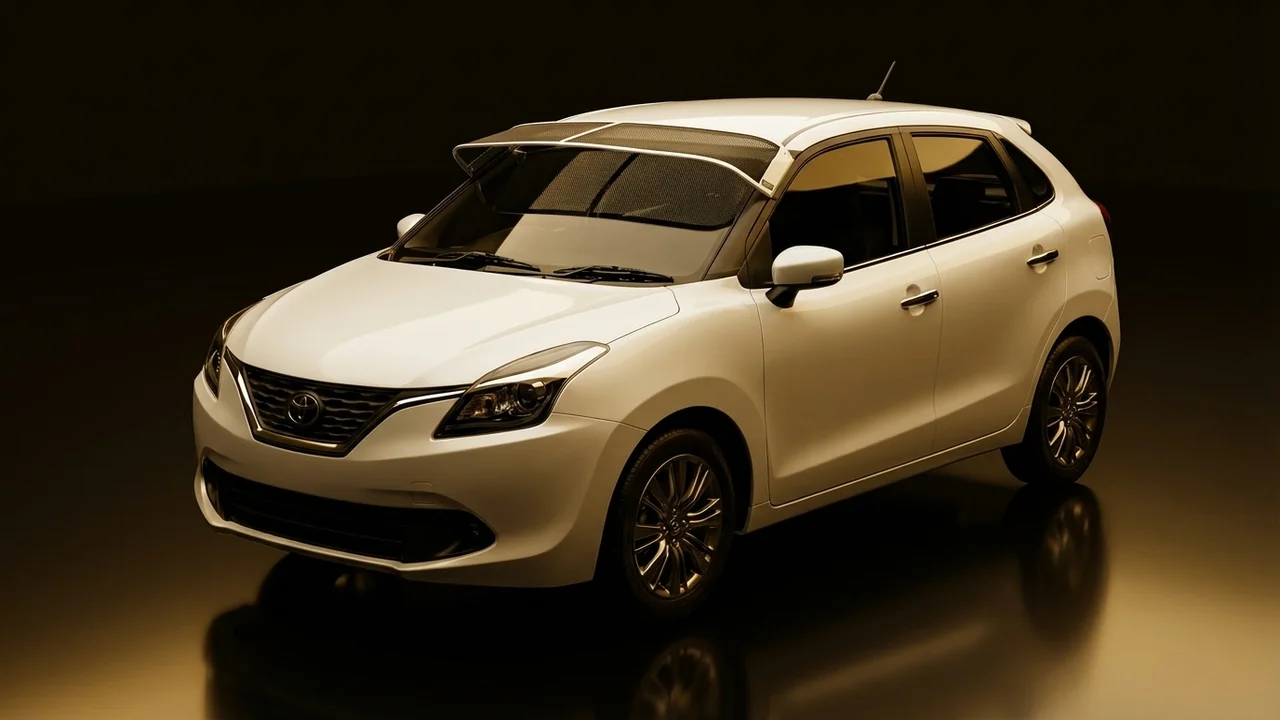 Toyota Starlet Car Windscreen Sunvisor - 1