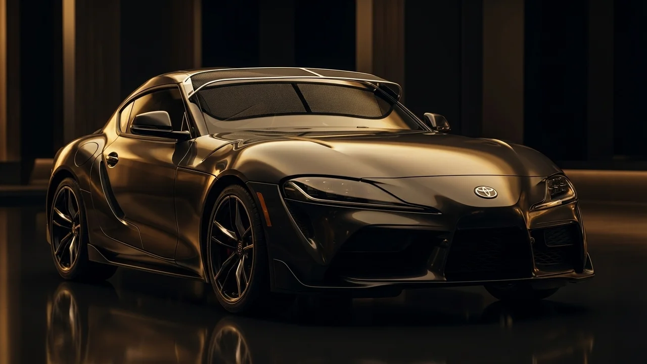 Toyota Supra Car Windscreen Sunvisor - 1