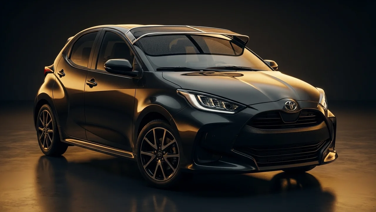 Toyota Yaris Car Windscreen Sunvisor - 1