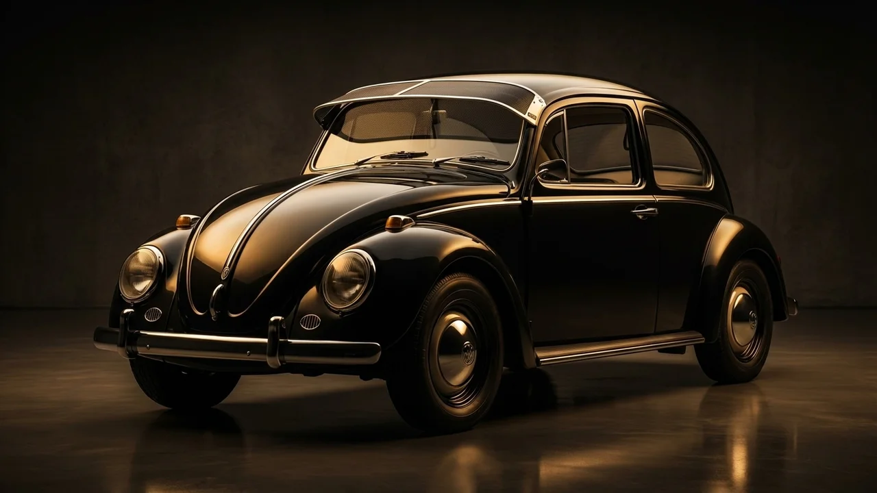 Volkswagen Beetle Car Windscreen Sunvisor - 1