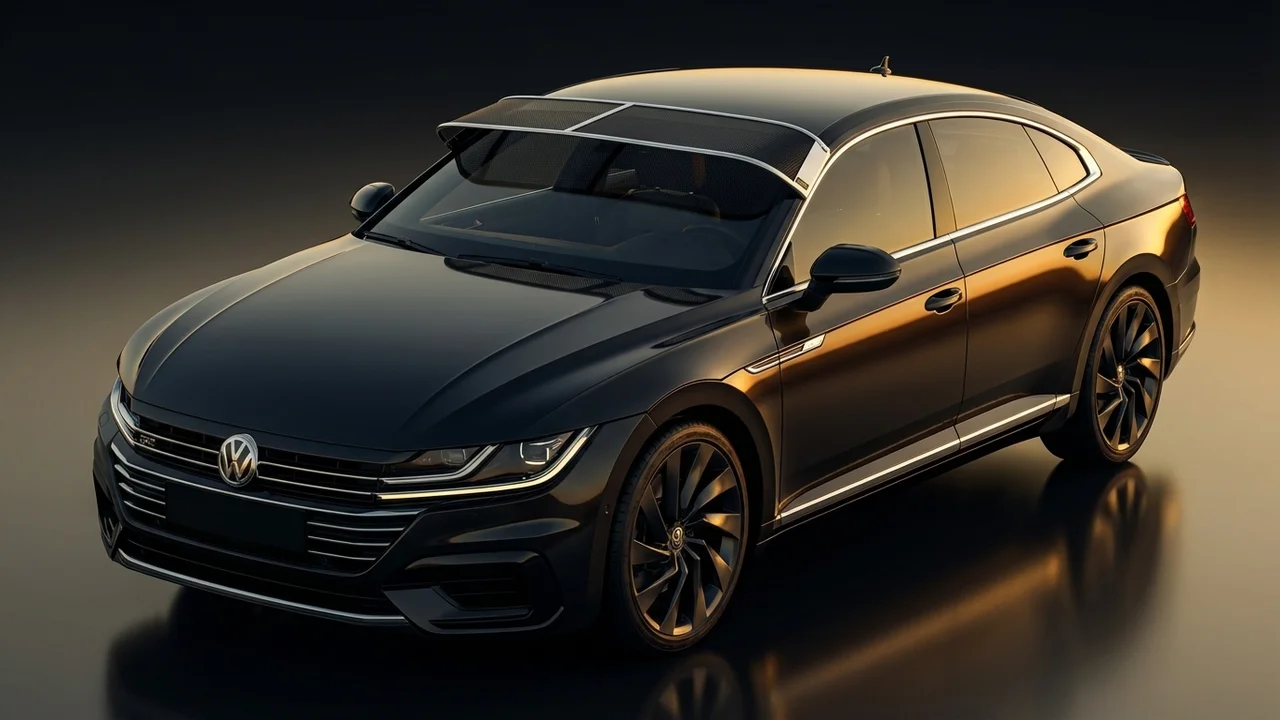 Volkswagen Fastback Car Windscreen Sunvisor - 1