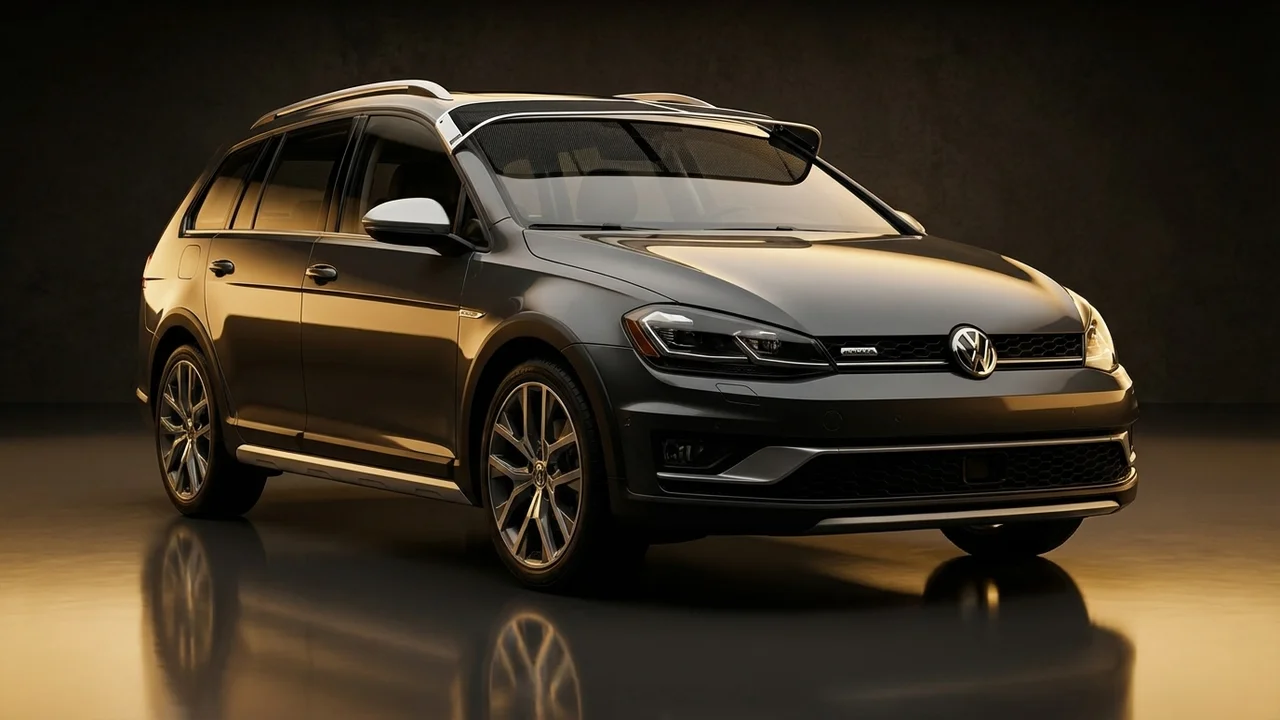 Volkswagen Golf Alltrack Car Windscreen Sunvisor - 1