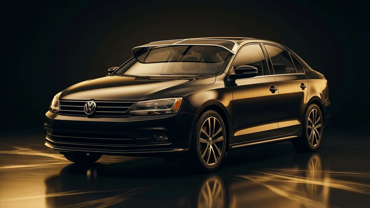 Volkswagen Jetta City Car Windscreen Sunvisor - 1