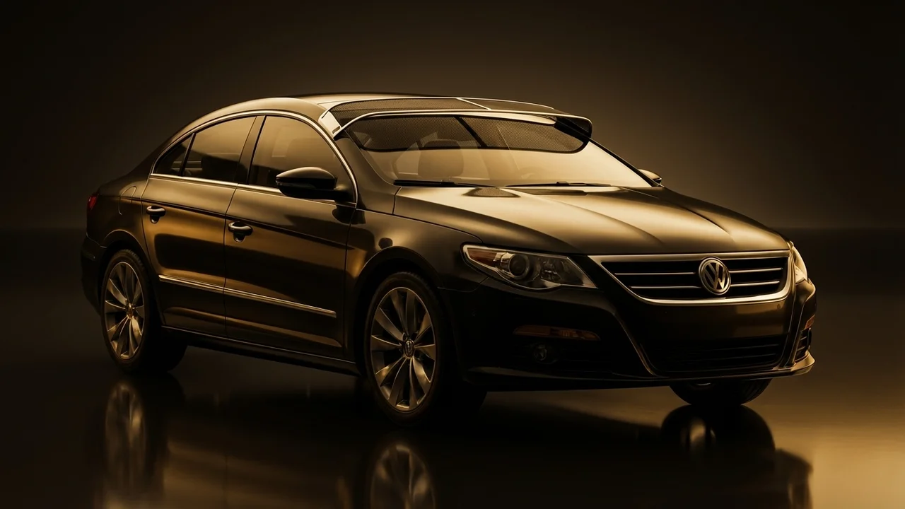 Volkswagen Passat CC Car Windscreen Sunvisor - 1