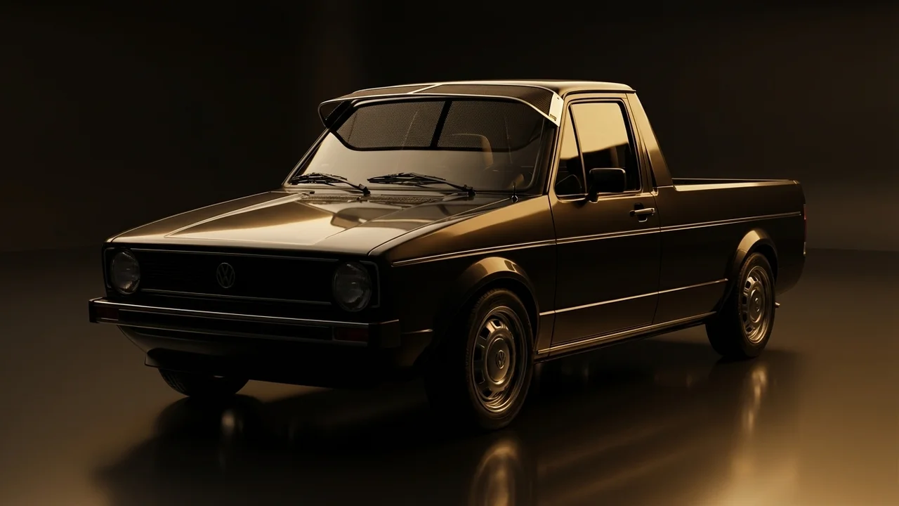 Volkswagen Rabbit Pickup Car Windscreen Sunvisor - 1