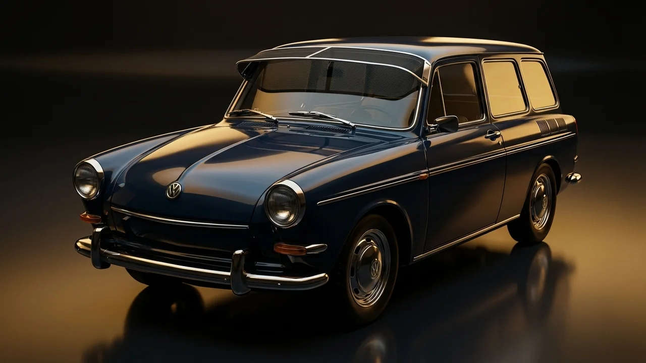 Volkswagen Squareback Car Windscreen Sunvisor - 1