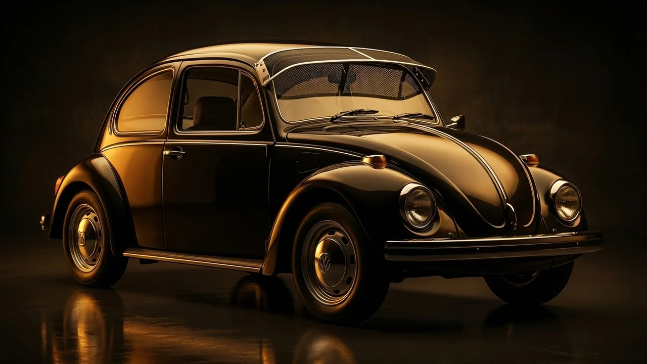 Volkswagen Super Beetle Car Windscreen Sunvisor - 1