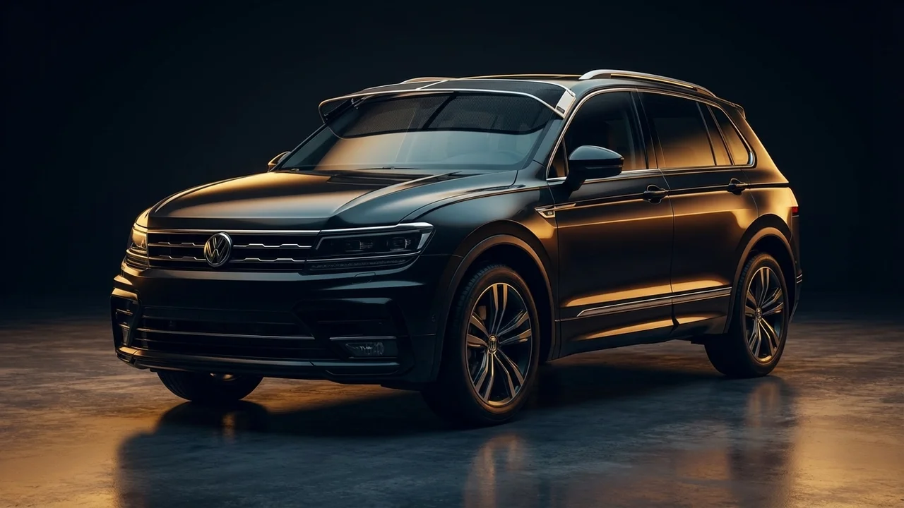 Volkswagen Tiguan Car Windscreen Sunvisor - 1