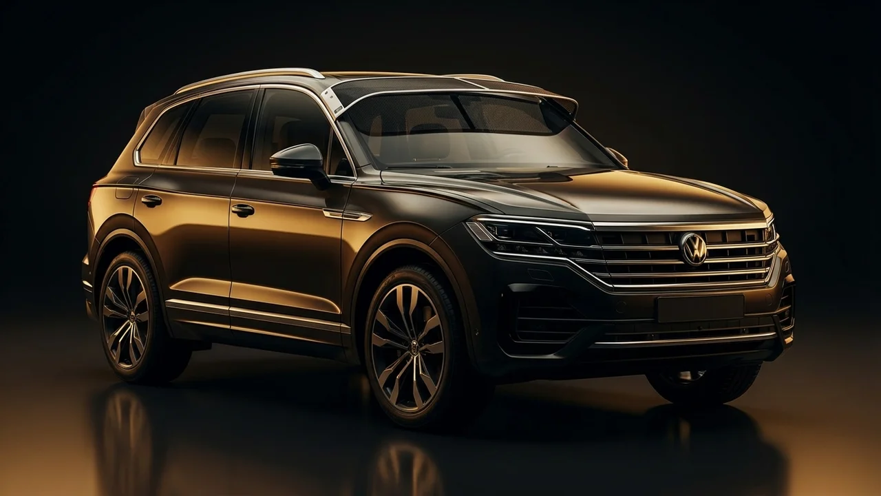 Volkswagen Touareg Car Windscreen Sunvisor - 1