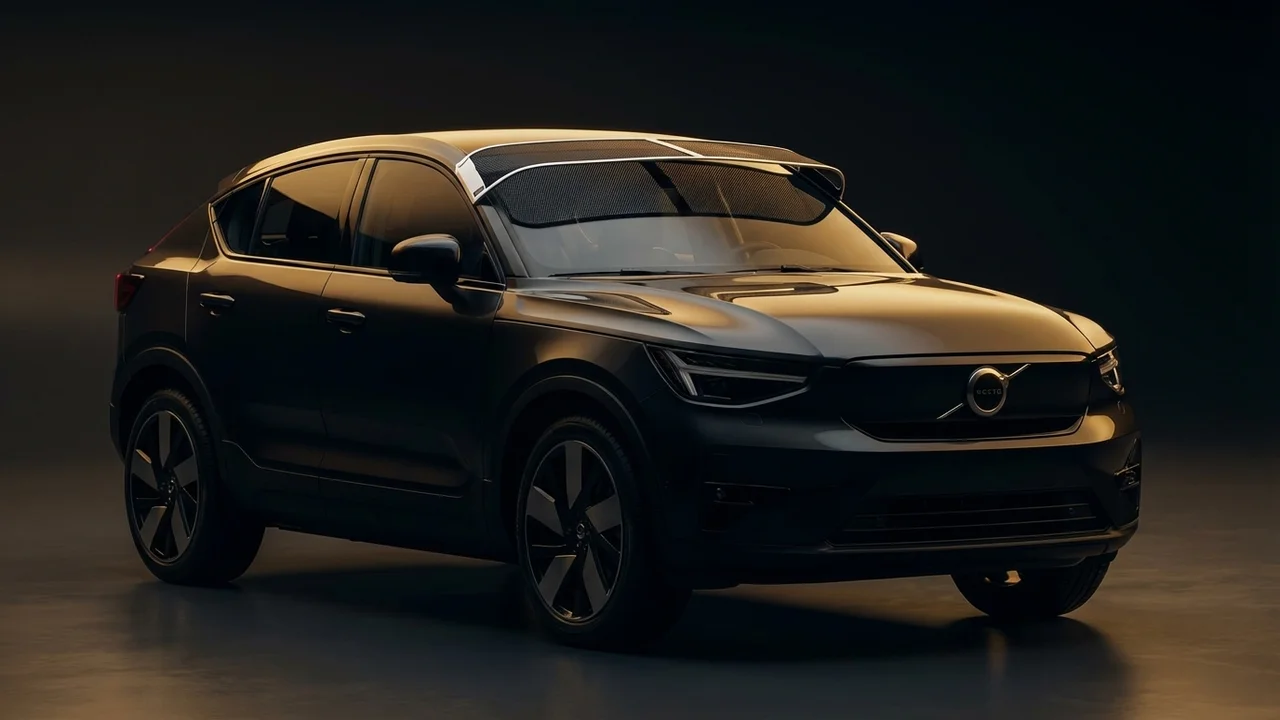 Volvo C40 Recharge Car Windscreen Sunvisor - 1