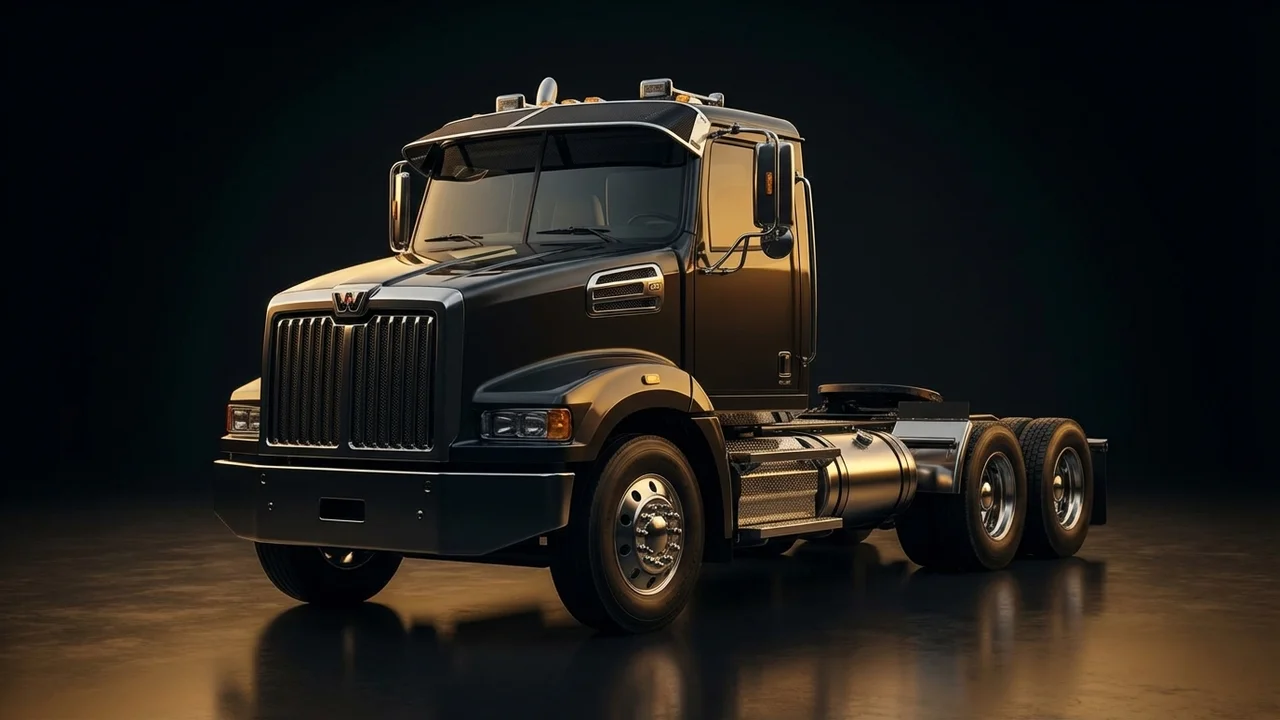 Western Star 4700SF Car Windscreen Sunvisor - 1