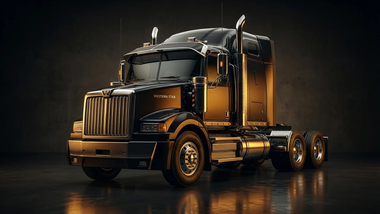 Western Star 4800SF Car Windscreen Sunvisor - 1