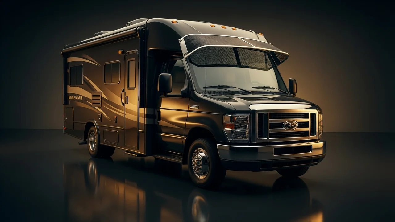 Winnebago Minnie Winnie Car Windscreen Sunvisor - 1