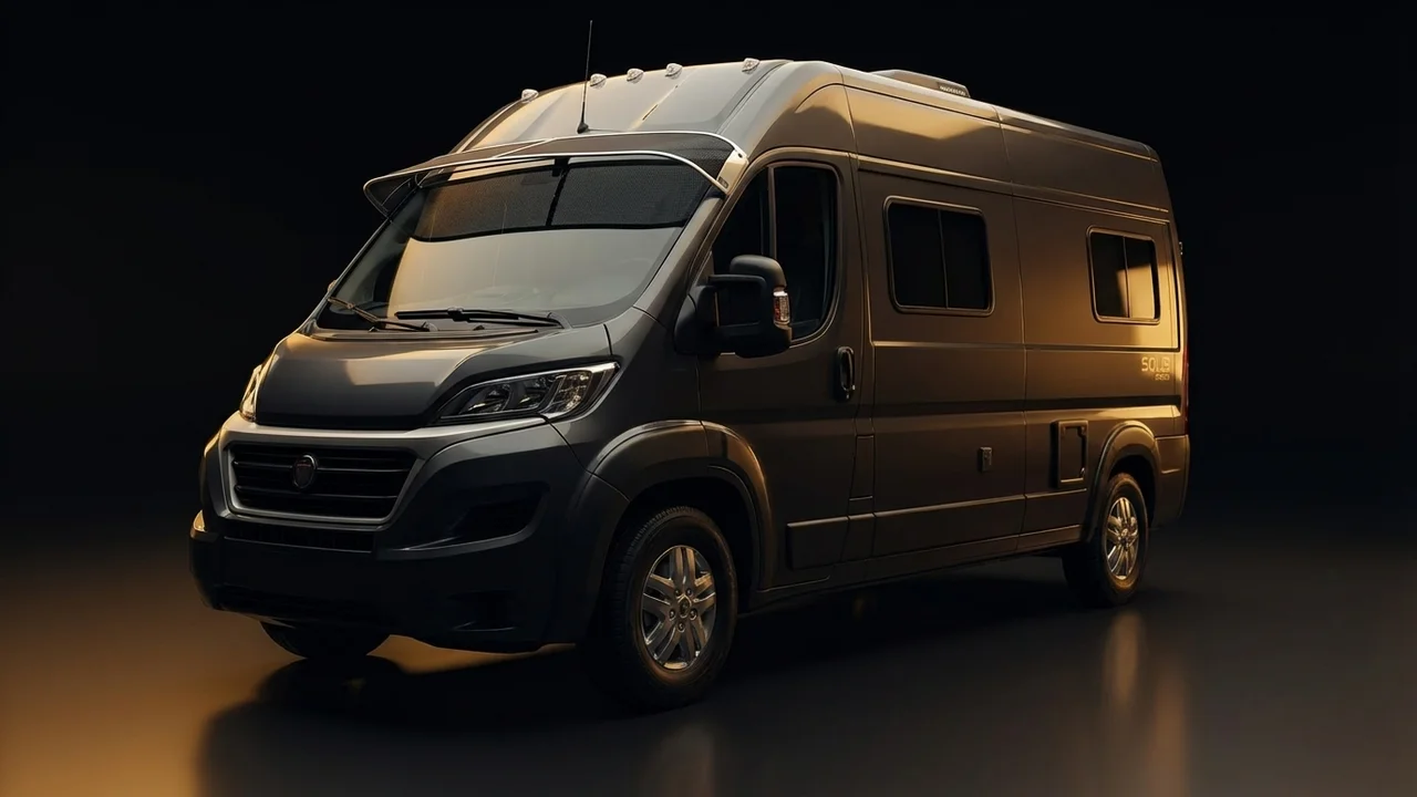 Winnebago Solis Pocket Car Windscreen Sunvisor - 1