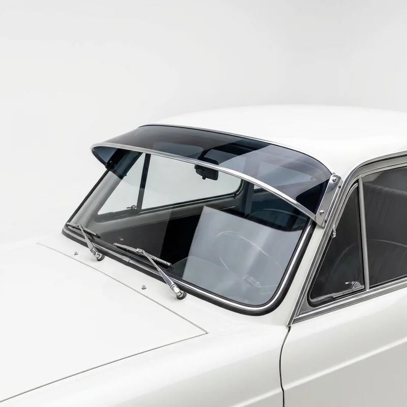 Tinted Acrylic Windscreen Sunvisor for Abarth 850 (1960 - 1966) - 1