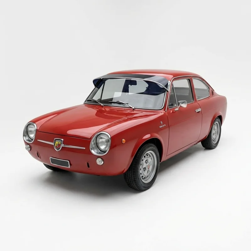 Getönte Acryl-Sonnenschutzblende für Abarth Simca 1118  (1969 - 1971) - 1