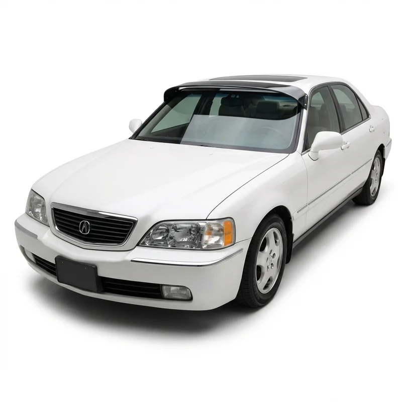 Tinted Acrylic Windscreen Sunvisor for Acura RL (1996 - 2004) - 1
