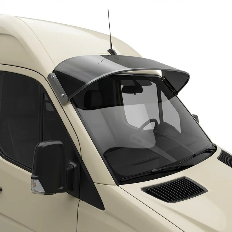 Tinted Acrylic Windscreen Sunvisor for Airstream Interstate (2019 - 2022) - 1