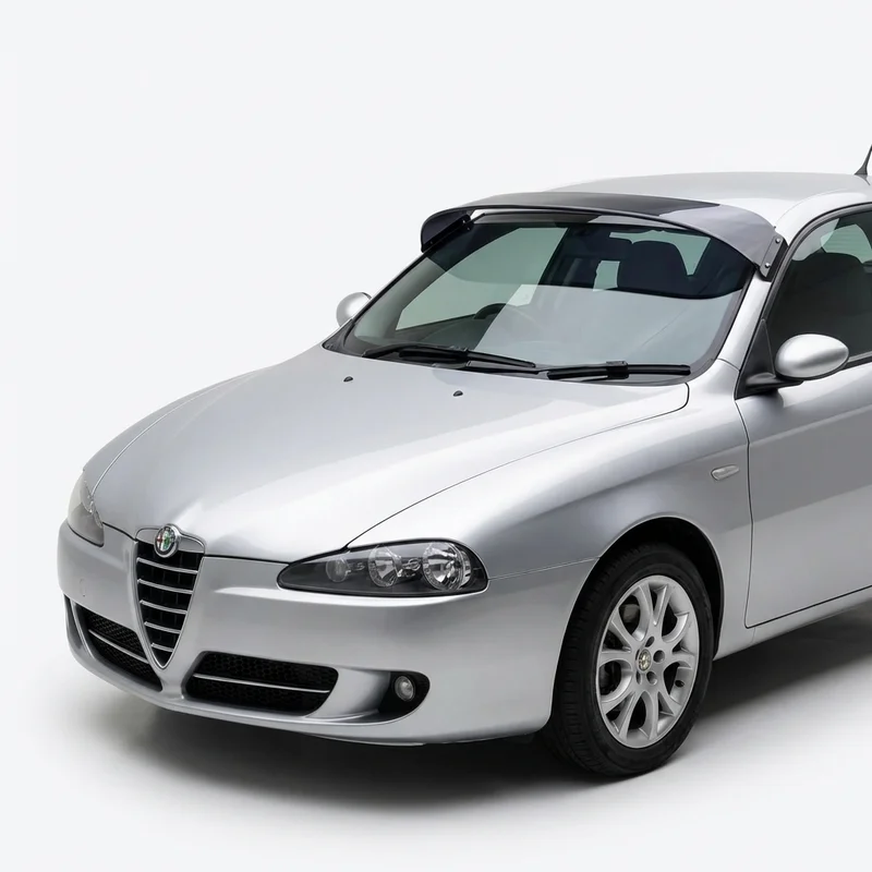Tinted Acrylic Windscreen Sunvisor for Alfa Romeo 147 (2002 - 2007) - 1