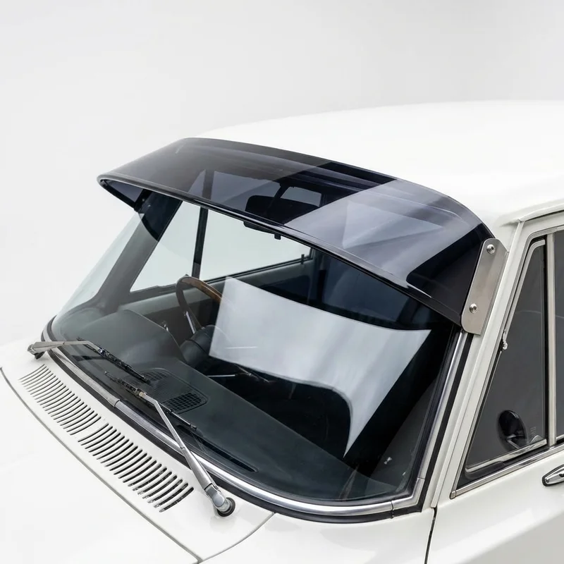 Tinted Acrylic Windscreen Sunvisor for Alfa Romeo Berlina (1969 - 1974) - 1