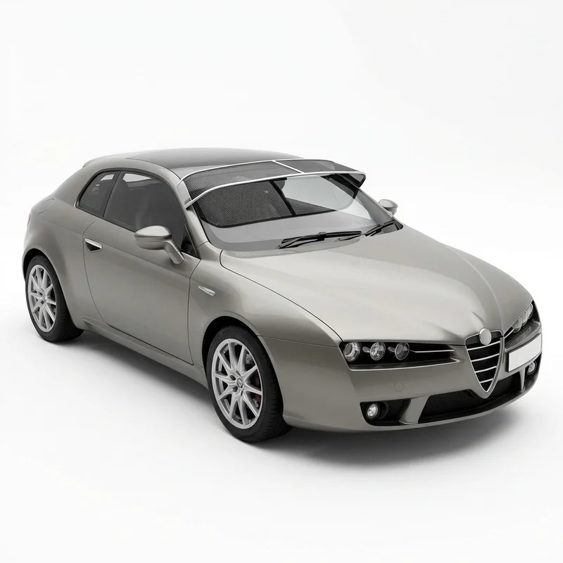 Premium Mesh Windscreen Sunvisor for Alfa Romeo Brera (2007 - 2008) - 1