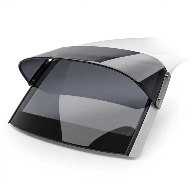Tinted Acrylic Windscreen Sunvisor for Alfa Romeo Giulia (1962 - 2025) - 1