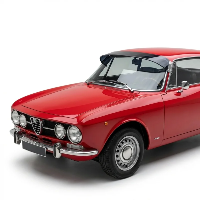 Tinted Acrylic Windscreen Sunvisor for Alfa Romeo GTV (1965 - 2003) - 1