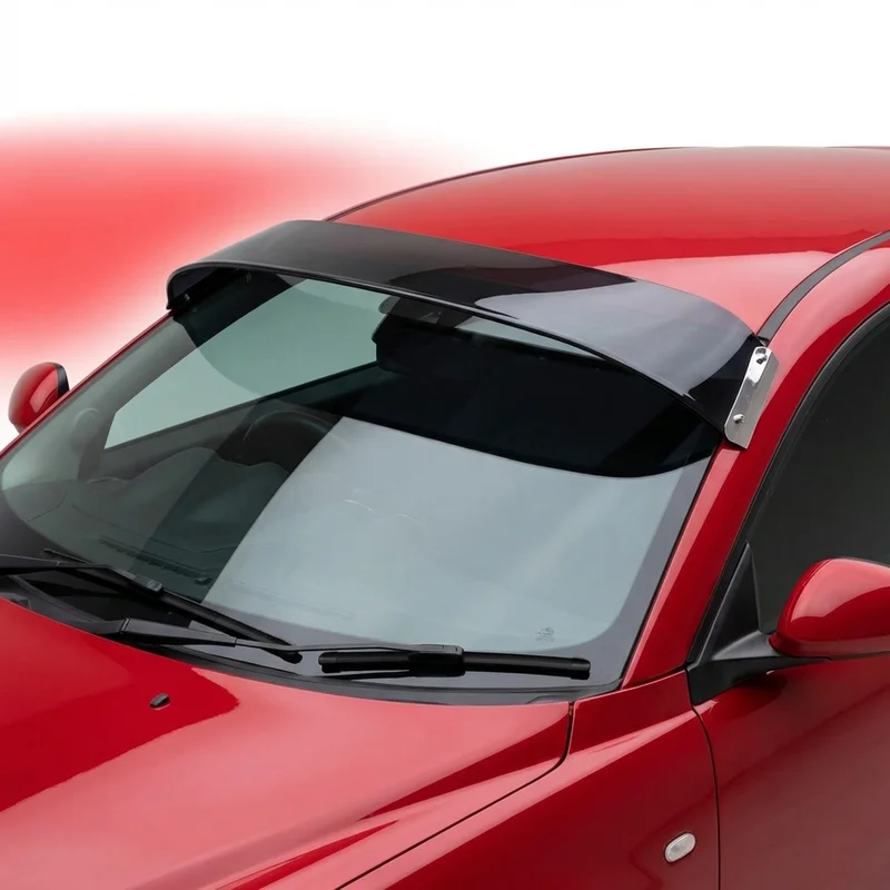 Tinted Acrylic Windscreen Sunvisor for Alfa Romeo Mito (2012 - 2019) - 1