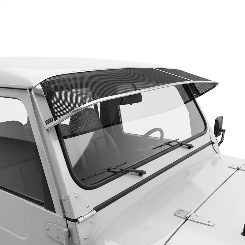 Premium Mesh Windscreen Sunvisor for AM General DJ5 (1969 - 1974) - 1