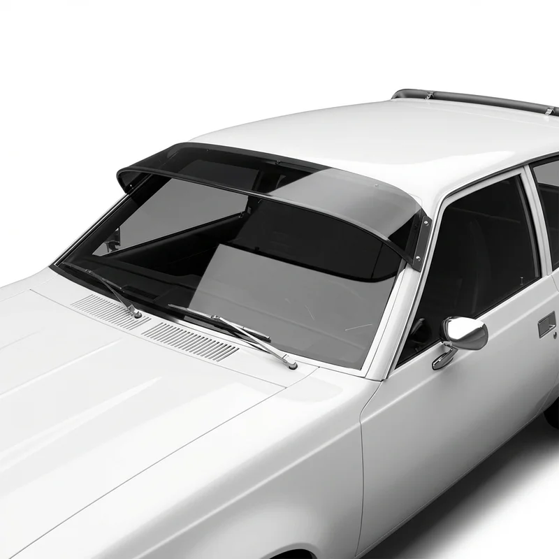 Tinted Acrylic Windscreen Sunvisor for American Motors Gremlin (1970 - 1978) - 1