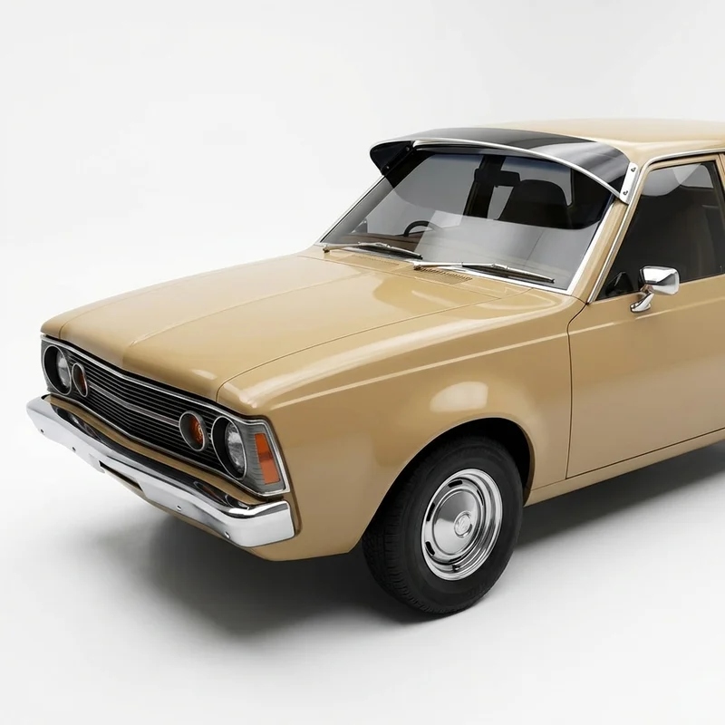 Tinted Acrylic Windscreen Sunvisor for American Motors Hornet (1970 - 1977) - 1