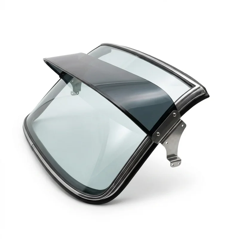 Tinted Acrylic Windscreen Sunvisor for American Motors Marlin (1965 - 1967) - 1