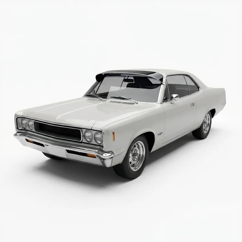 Tinted Acrylic Windscreen Sunvisor for American Motors Rebel (1967 - 1970) - 1