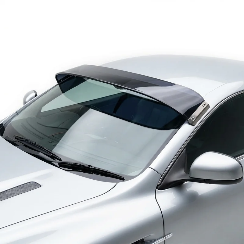 Tinted Acrylic Windscreen Sunvisor for Aston Martin DB9 (2005 - 2016) - 1