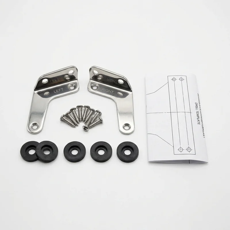 Stainless Steel Mounting Bracket Kit for Asuna Sunrunner (1992 - 1993) - 1